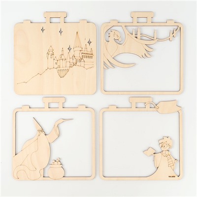 Роспись по дереву на новый год «Волшебство», набор для творчества