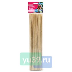 Шампуры для шашлыка (длинные), бамбук, d=3мм-400мм, 1/100