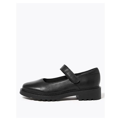 Kids' Leather Freshfeet™ School Shoes (13 Small - 7 Large)
