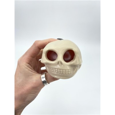 Мялка - антистресс «Skull brains», шоу-бокс 12 шт.