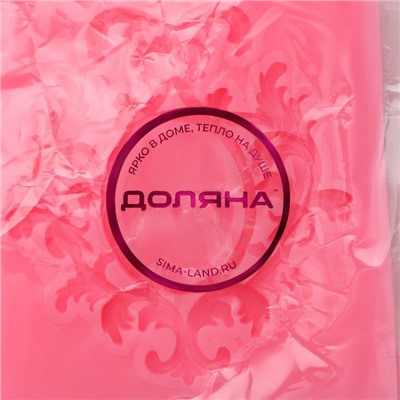 Молд для заливки Доляна «Вензели. Рамка», силикон, 6.7×7.5 см, розовый