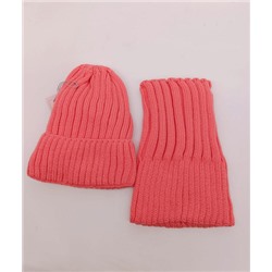 Набор шапка и снуд Розовая Арт. Н45