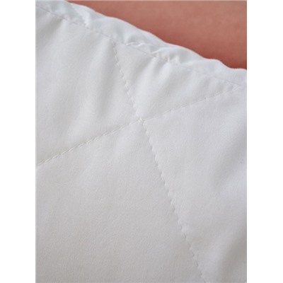 Наперник микрофибра стеганный на молнии 50x70