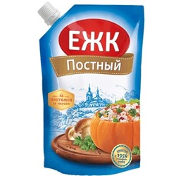 Соус майонезный ЕЖК Постный 55%, дой-пак (200мл) шт