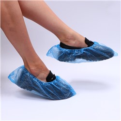 Бахилы Синие UNITE «Эконом» 1.8 г 18 мкр ПНД 390×130 50 пар/уп