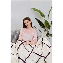 Плед велсофт ST-141 Квадрат-Точка