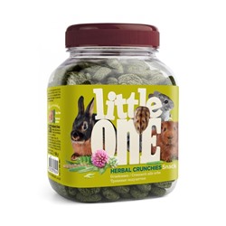 Лакомство Little One «Травяные подушечки» для грызунов, 100 г