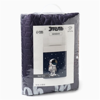 Покрывало "Этель" Space hero 1,5 сп , 145*210 см, микрофибра