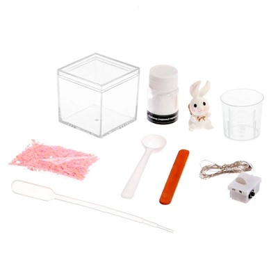 Уценка Снежный ночник своими руками «Кролик»