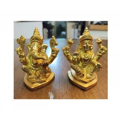 Статуэтки Лакшми и Ганеша, Lakshmi Ganesha Idols, произв. Kalyan Puja