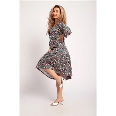 Женское платье 51208 / зеленый