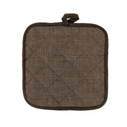 Прихватка рогожка 18*20 Венге/Wenge <775105 Juliet coffe рис 60008-10 >