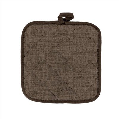 Прихватка рогожка 18*20 Венге/Wenge <775105 Juliet coffe рис 60008-10 >