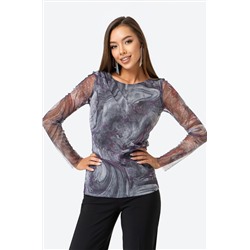 Женский лонгслив сетка Happyfox