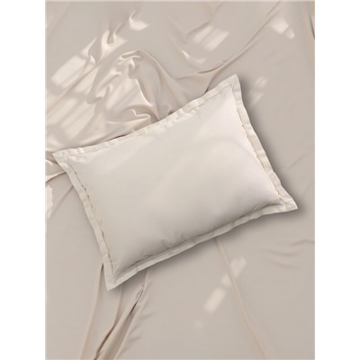Наволочка 300ТС SL Home Percale 50×70+3 см, молочный, 100% хлопок