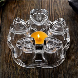 Подставка под заварочный чайник стеклянная "Aroma", 12,5*5*14см