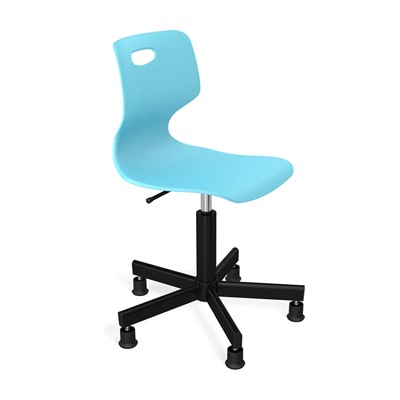 Стул подъёмно-поворотный SHT-ST58/5-7/S120M-1
                        a5-7 голубой / черный муар