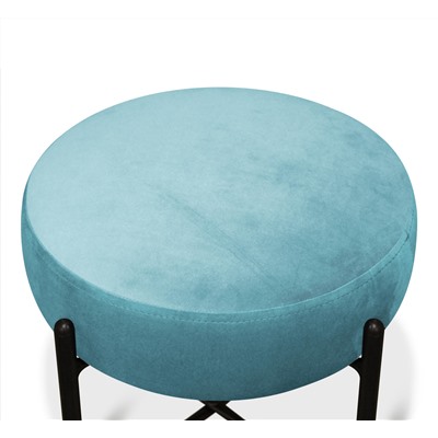 Пуф SHT-B4
                        голубая пастель / черный муар