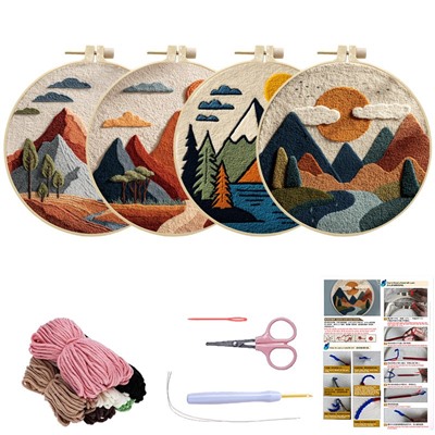 PUNCH Набор для творчества ковровая вышивка 948303337870-1