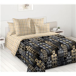 Покрывало стеганое из перкаля Таун 1 Текс-Дизайн