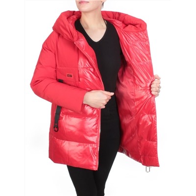 YM2115 RED Куртка зимняя женская MAYYIYA (200 гр. холлофайбера)
