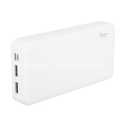 Портативное ЗУ (Power Bank) 20000mAh ONE DEPOT PR25 2USB/Micro USB/Type-C (белый)