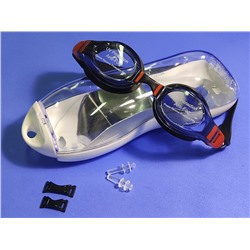 Очки для плавания чёрные SG1670-Ч