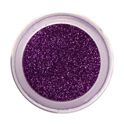 Декоративные блёстки LUXART LuxGlitter (сухие), 20 мл, размер 0.2 мм, фиолетовые