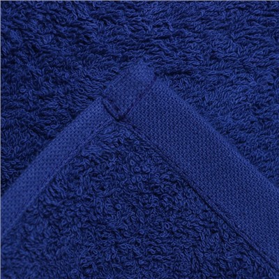 Полотенце махровое с бордюром 70х140 см, DARK BLUE, хлопок 100%, 440г/м2