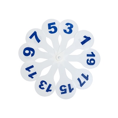 Набор веер-касс, гласные, согласные, цифры от 1 до 20, Calligrata, гибкие, 3 штуки, пакет с европодвесом, МИКС