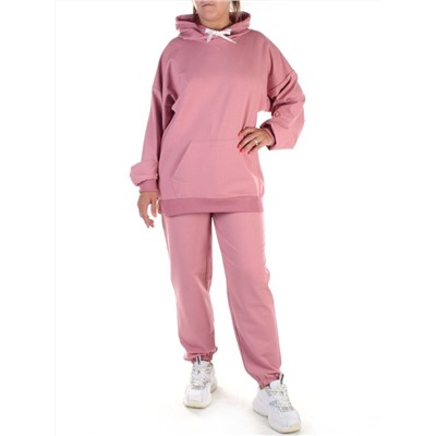 Y314-2 PINK Спортивный костюм женский (100% хлопок)