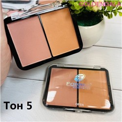 Румяна Farres SF-2012 компактные 2 цветные тон 5