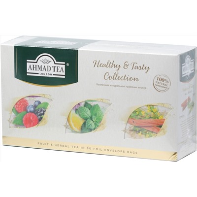 AHMAD. Healthy&Tasty карт.пачка, 60 пак.