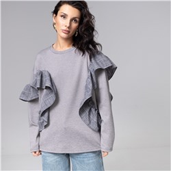 Лонгслив в стиле пэчворк, Гардеробная магия