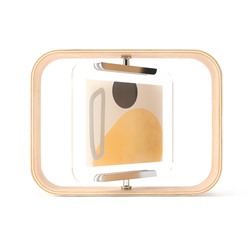 Фоторамка двусторонняя Bellwood,16х22 см, натуральное дерево