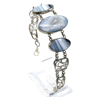 Браслет агат тиманский 21см.