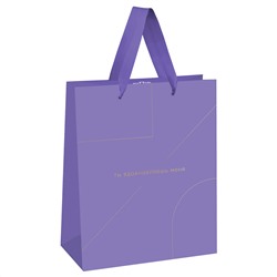 Пакет подарочный 18*23*10см MESHU "Monocolor. Lavender" MS_51887/12/Китай