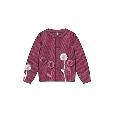 Кардиган для девочки