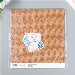 Бумага для скрапбукинга двусторонняя «Греция», плотность 180 г, 15.5×17 см