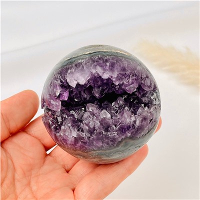 Радуга Самоцветов Шар из Аметиста с жеодой