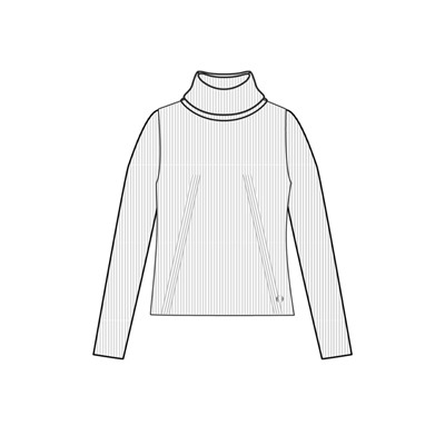 Водолазка для девочки