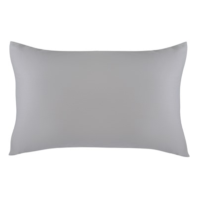 Комплект постельного белья из премиального сатина серого цвета из коллекции Essential, 150х200 см