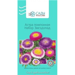 Астра Помпонная Звездопад набор 0,2гр, арт.: 2833