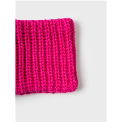 Комплект для девочки: шапка, снуд