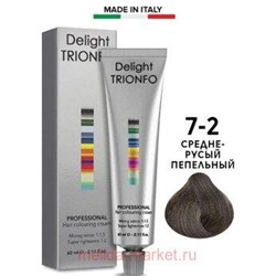 CD Делайт-Триумфо Стойкая Крем-краска 7-2 средне-русый пепельный 60 мл