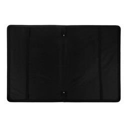 Папка для чертежей и рисунков А2 с ручками текстиль «Вдохновение» 650 х 450 х 40 мм, с карманом, белый горох