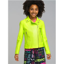 Куртка из экокожи для девочки