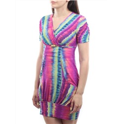 6569 VIOLET Туника женская (90% полиэстер, 10% эластан)