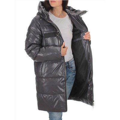 S21121 DK.GRAY Куртка зимняя женская (150 гр. холлофайбера)
