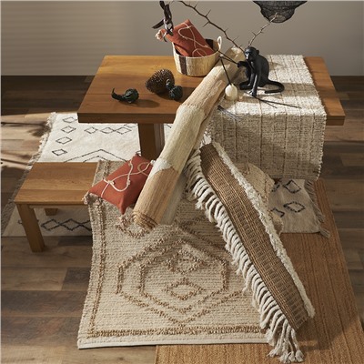 Ковер из джута и хлопка Patna из коллекции Ethnic, 120х180см